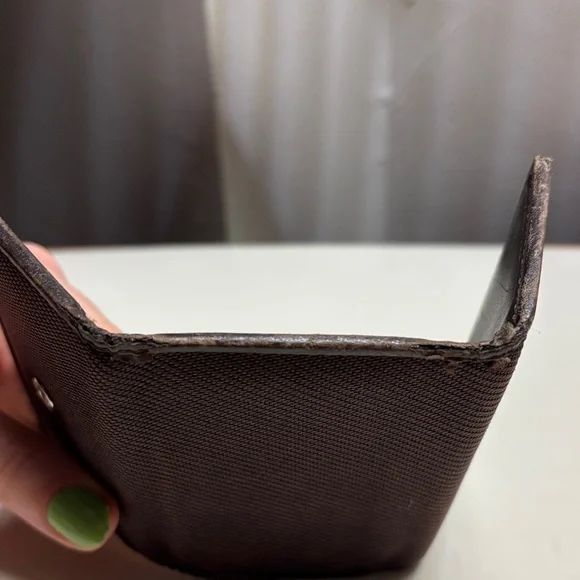 Vintage Burberry Brown Canvas Key Holder - Picture 9 of 10